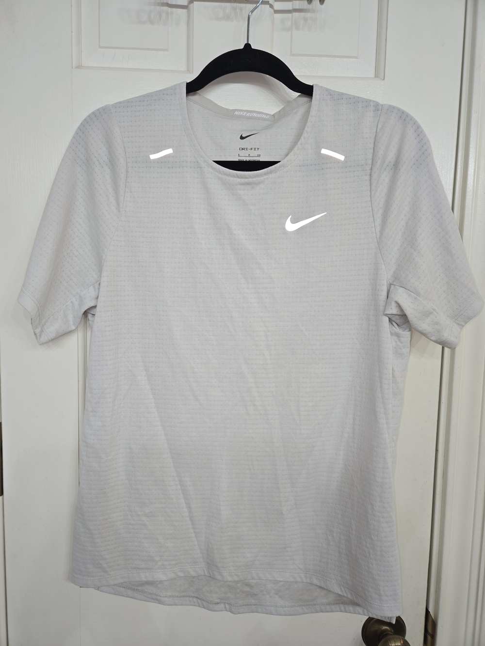 Nike Men’s White Dri-FIT Short Sleeve Training Shirt